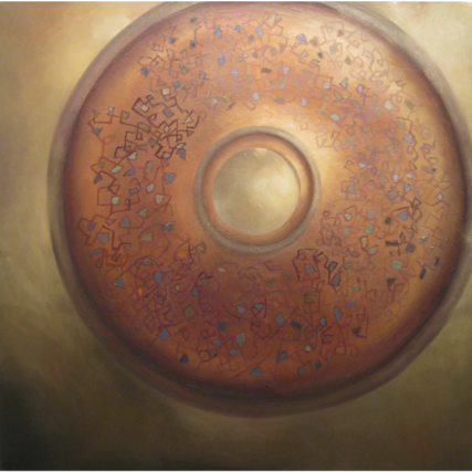 Dimension  Öl Leinwand 120x120 cm-2012